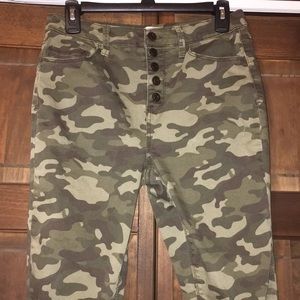 Camo jeans